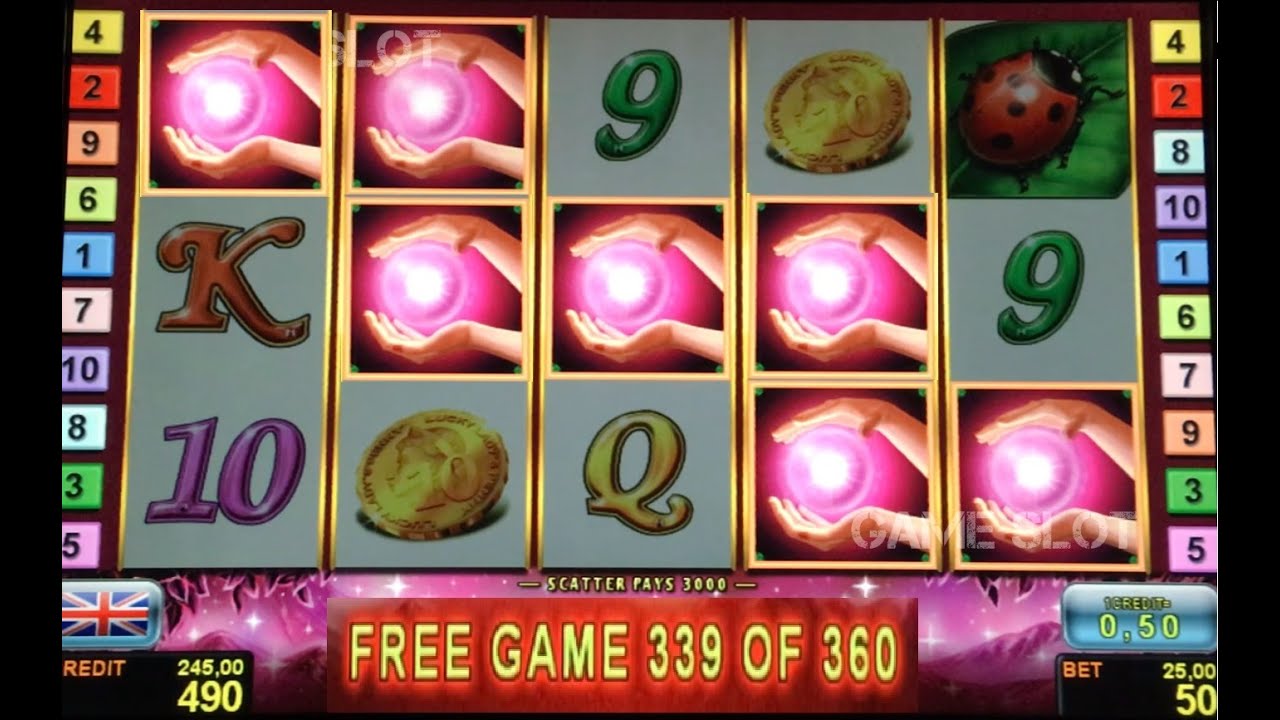 Lucky Lady Charm BIG WIN / 360 free games / ~MORE CREDITS