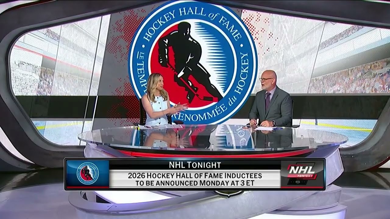 Who will be inducted into the Hockey Hall of Fame in 2026?