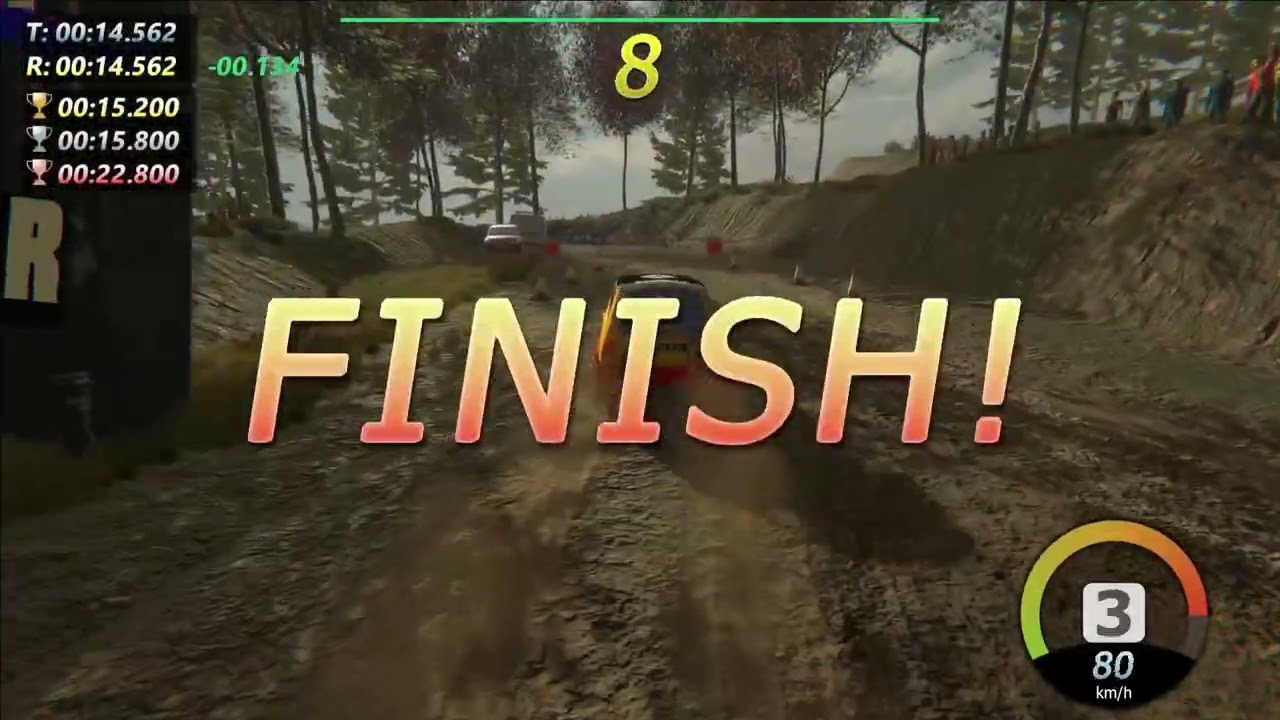 PS5 - Rally Arcade Classics [Licence B-02 - Time: 0:14.562]