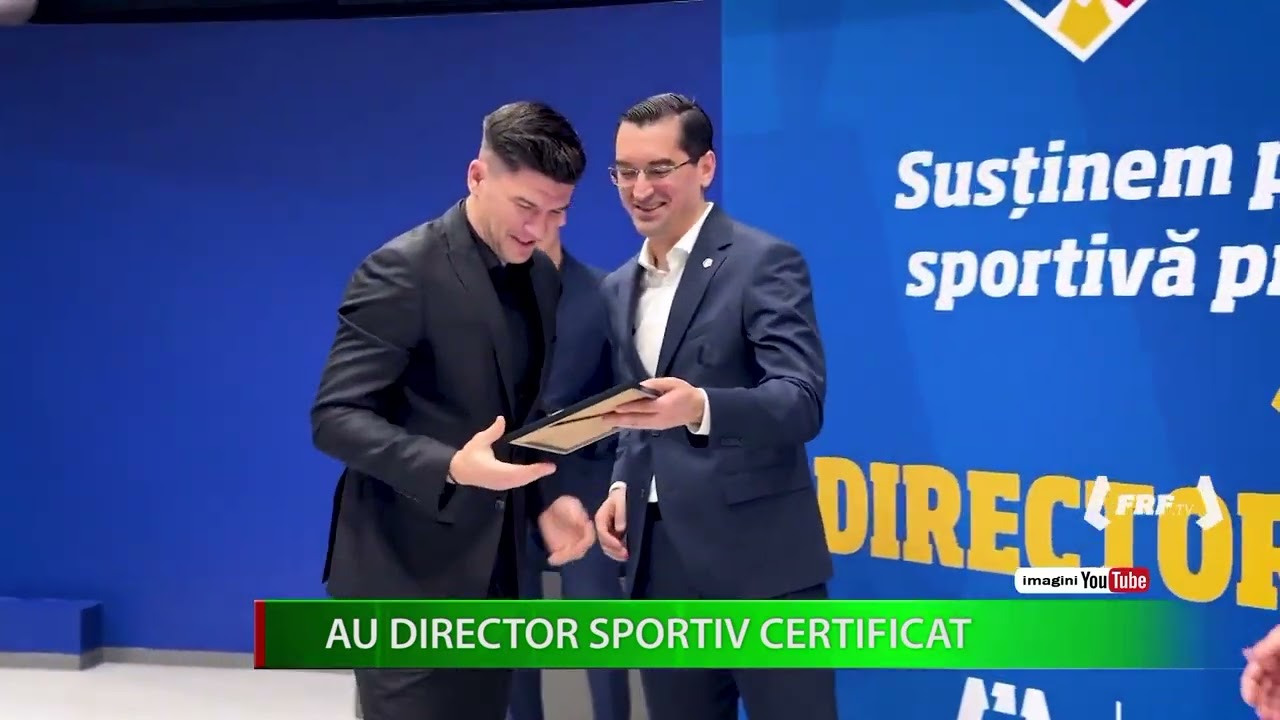 AU DIRECTOR SPORTIV CERTIFICAT