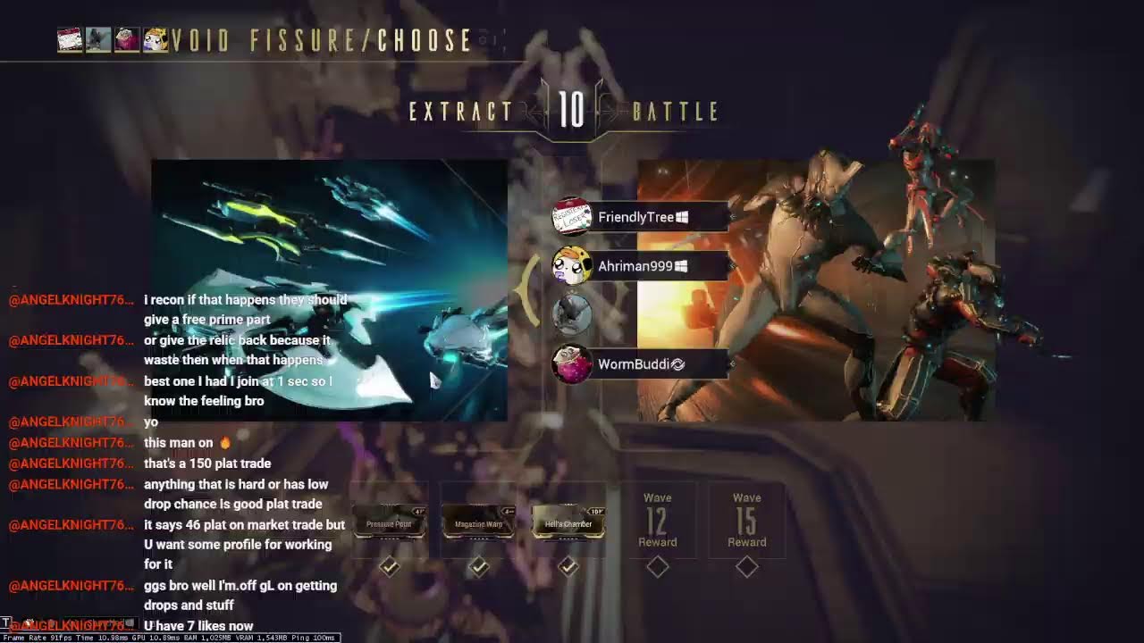 Warframe stuff fr bruh - come and chat!