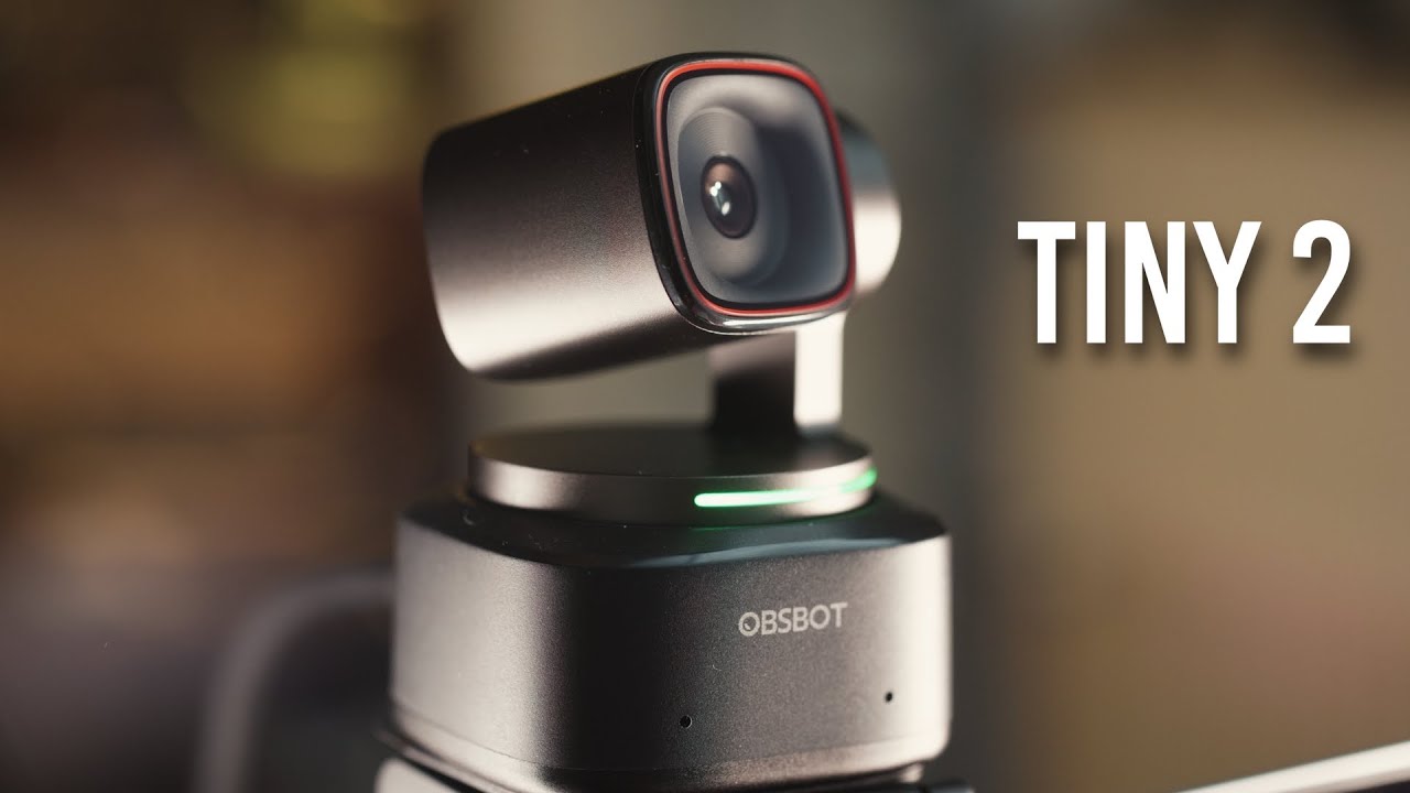 OBSBOT Tiny 2 - The best AI Powered PTZ 4K Webcam in 2023