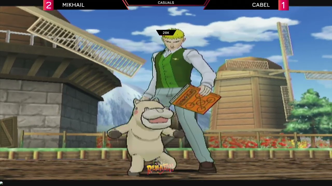 Only Hands Anime 2.5  Zatch Bell! Mamodo Battles Mik vs Cabel & @kingflip28k