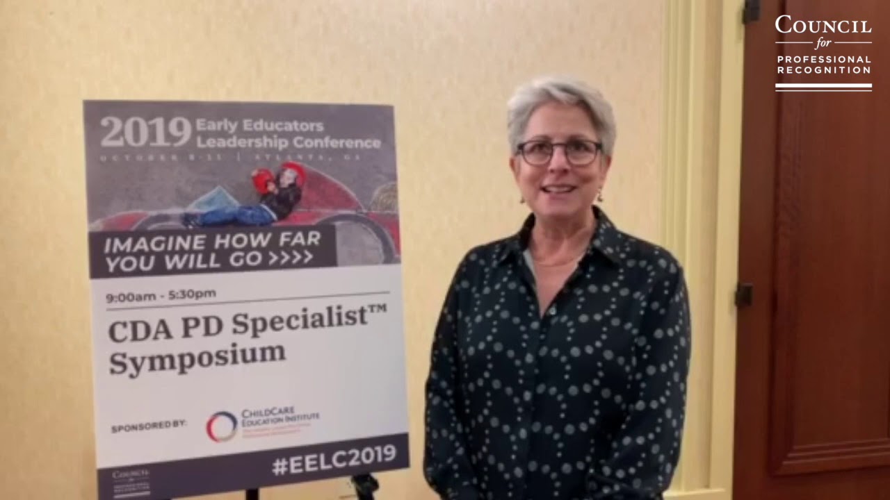 Remarks from Judy Jablon about the CDA PD Specialist&trade; Symposium