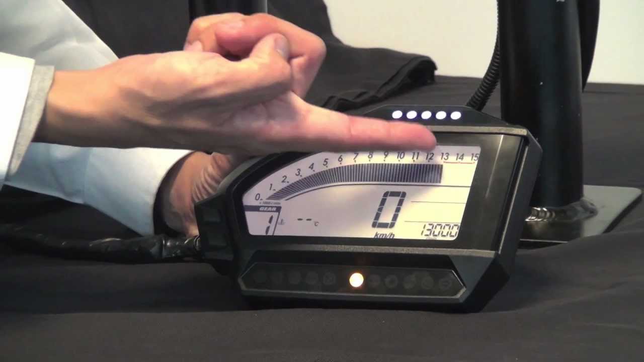 Dashboard Demo Honda CBR1000RR Fireblade 2012
