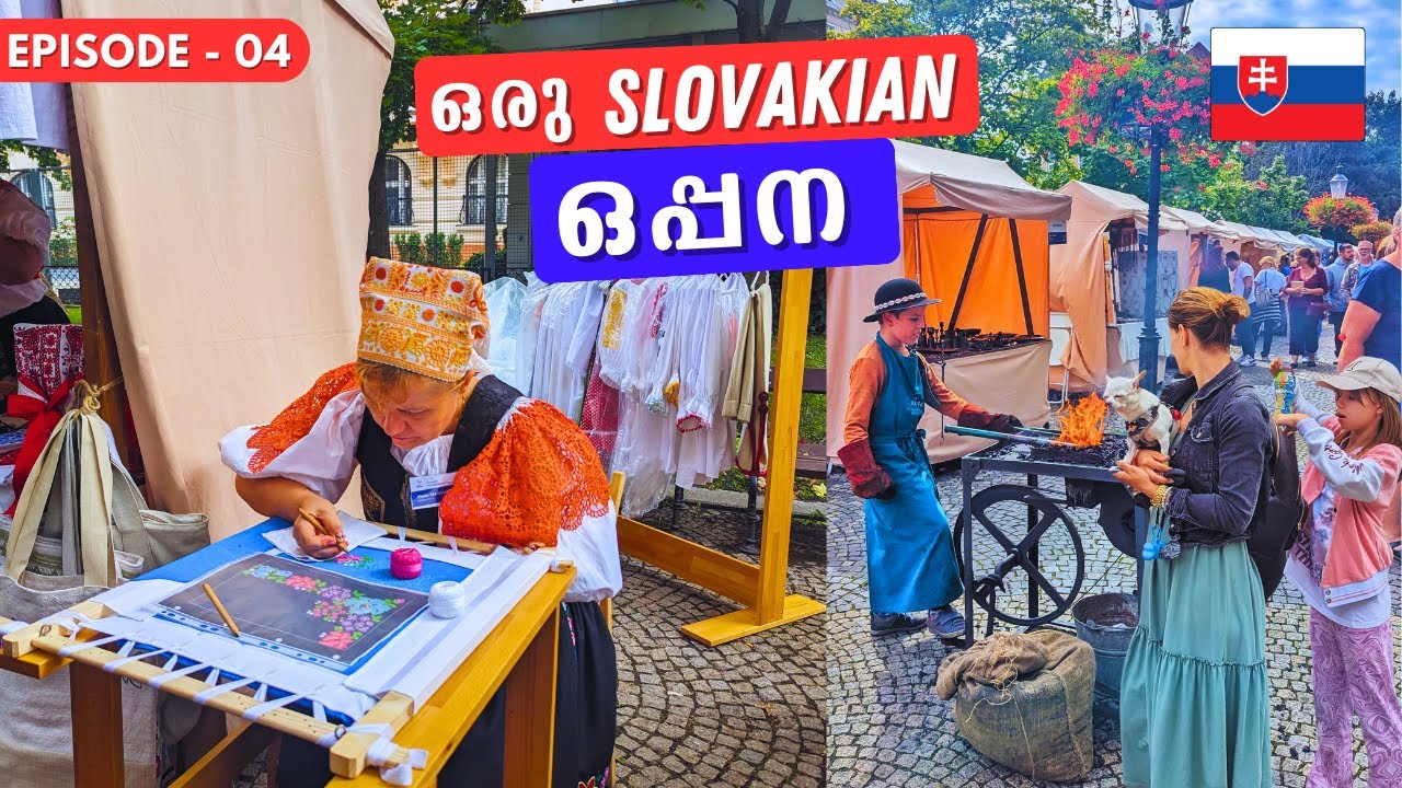 Traditional Festival In Bratislava | A Slovakian Oppana | Slovakia Vlog | India To London | EP-04🇸🇰