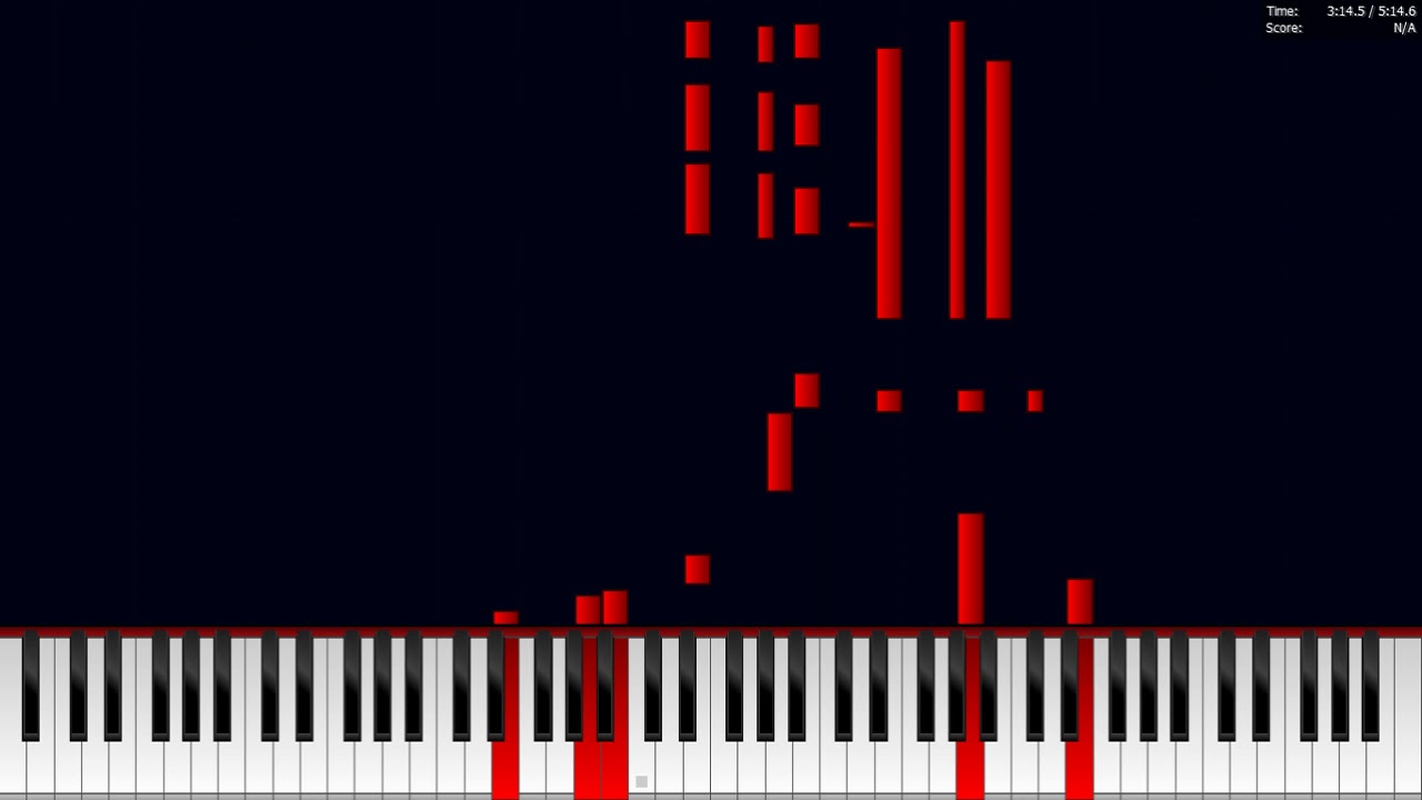 To Love You More (Piano Cover in MIDI)