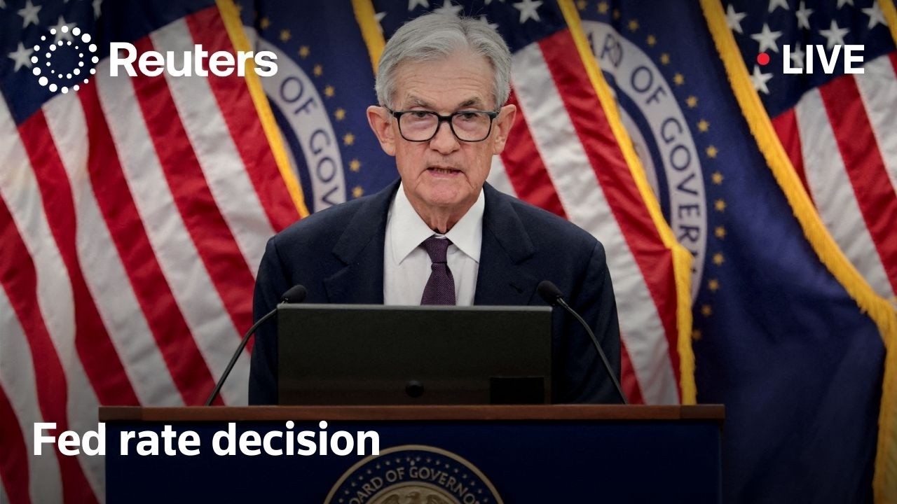 LIVE: Fed Chair Jerome Powell speaks after rates held steady