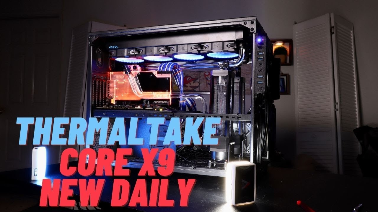 New Daily build in the Thermaltake Core X9 ft. Z490 Apex, eLoops, Optimus Water Cooling