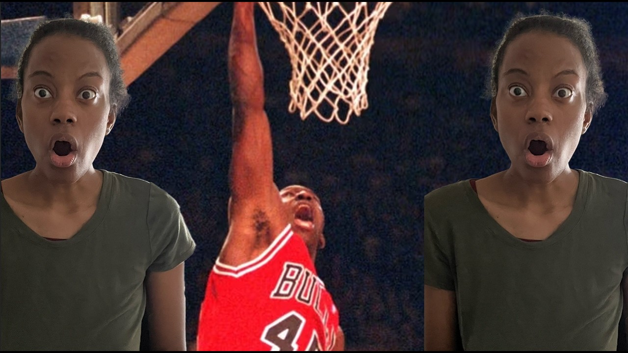 I Watched Michael Jordan Top 50 Dunks And It Was CRAZY|REACTION!!
