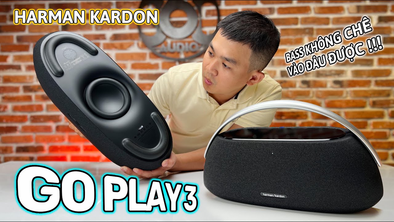 Review loa HARMAN KARDON GO PLAY 3 - Chất âm không còn là loa bình dân - Audio360.vn