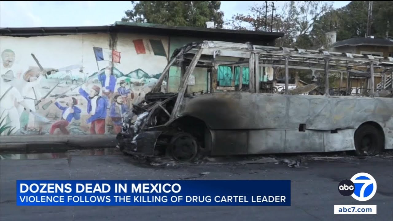 Over 70 killed in attempt to capture Mexican cartel leader, violent aftermath