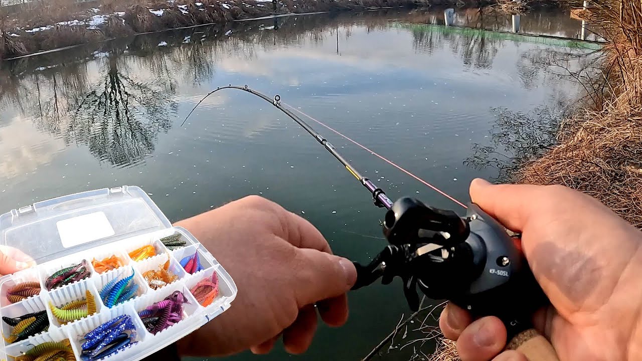 Okonie z podgórskiej rzeki – delikatny spinning & Casting BFS w zimie.