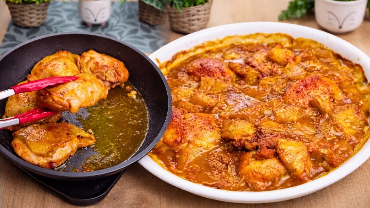 Do not bake or cook! chicken thighs, before seeing this Recipe!