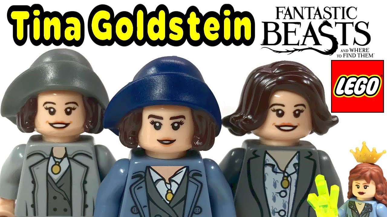 Сравнение минифигурок LEGO Tina Goldstein Fantastic Beasts Harry Potter BrickQueen Collection