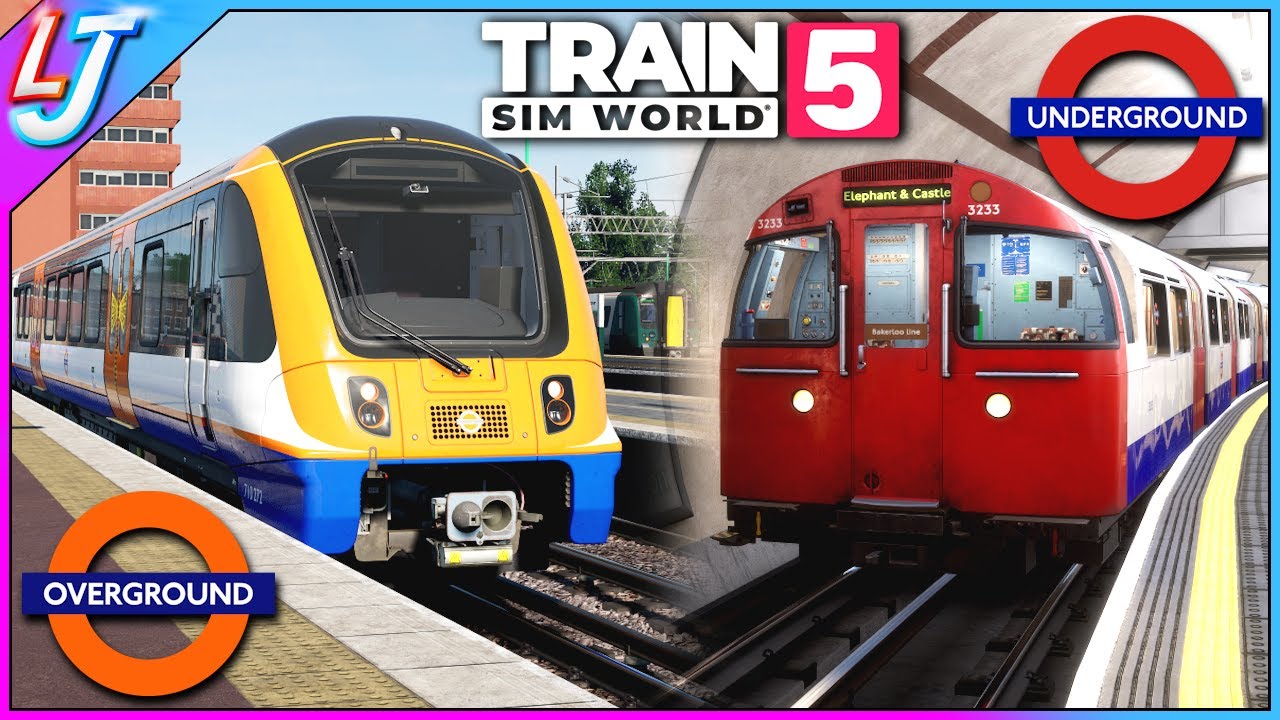 Train Sim World 5 - Overground VS Underground (LIVE)