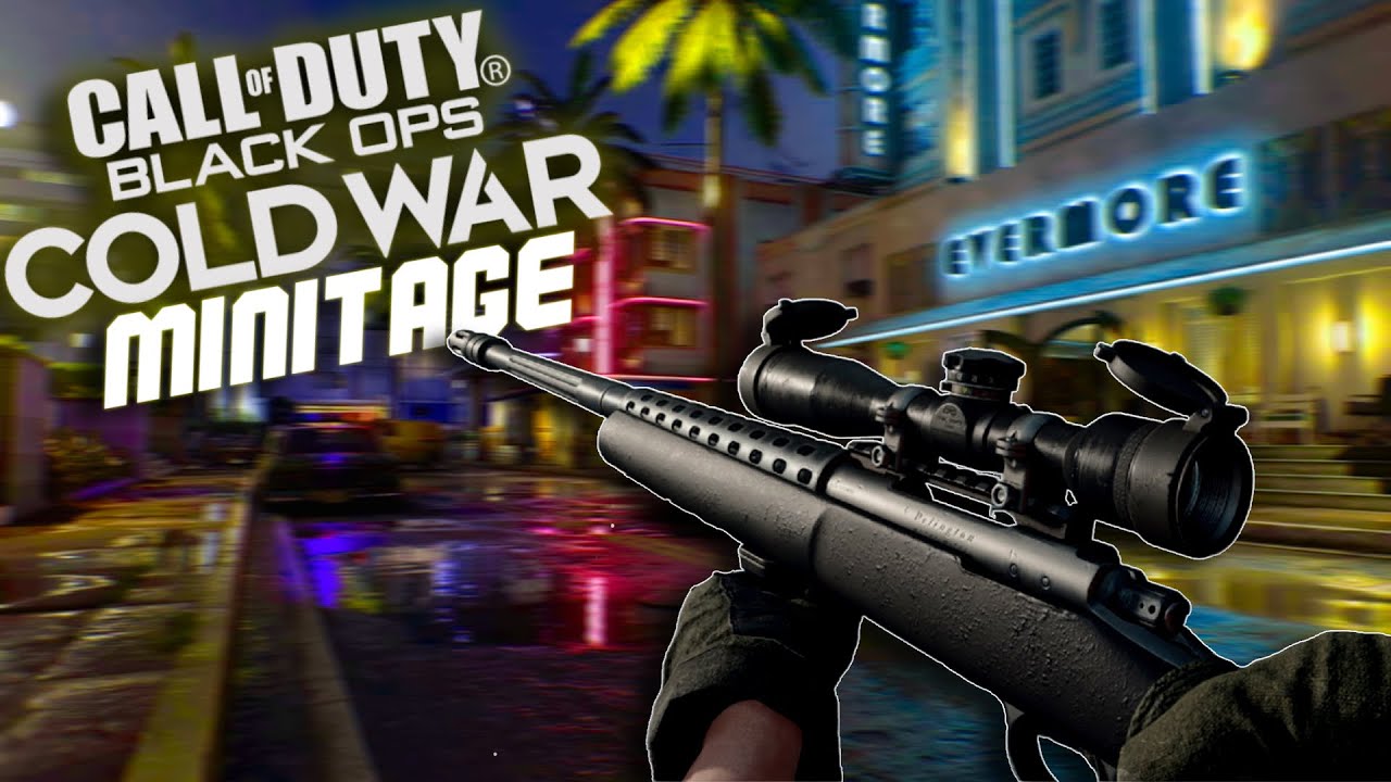 CALL OF DUTY COLD WAR MINITAGE 