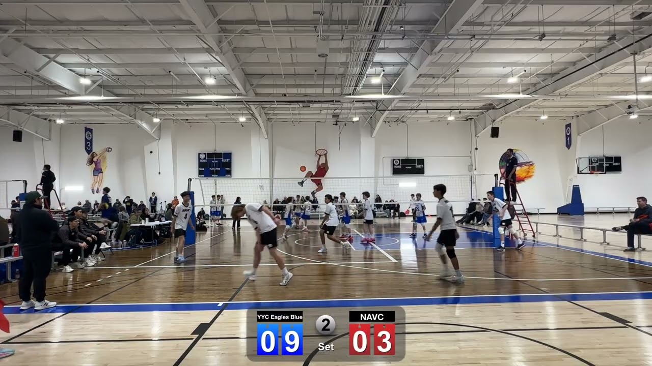 2. 2026 Premier 2 U14 NAVC vs YYC Eagles Blue 2nd set
