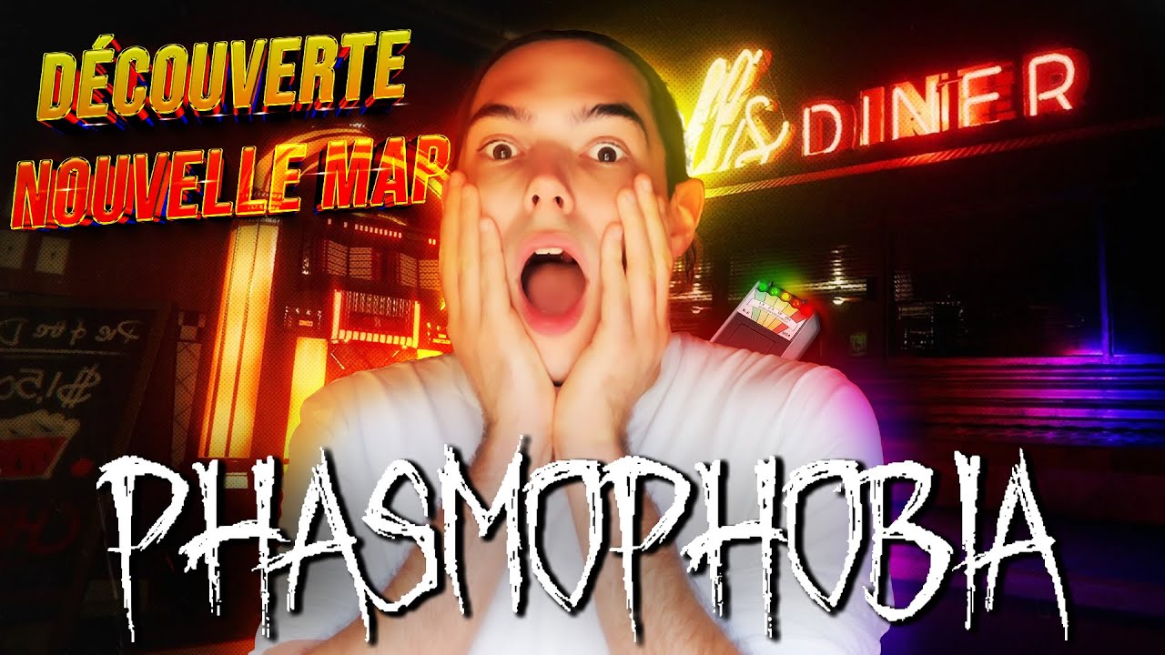 ON D&Eacute;COUVRE LA NOUVELLE MAP DE PHASMOPHOBIA : NELL'S DINER ! // VOD FR (@Littledbz99 )