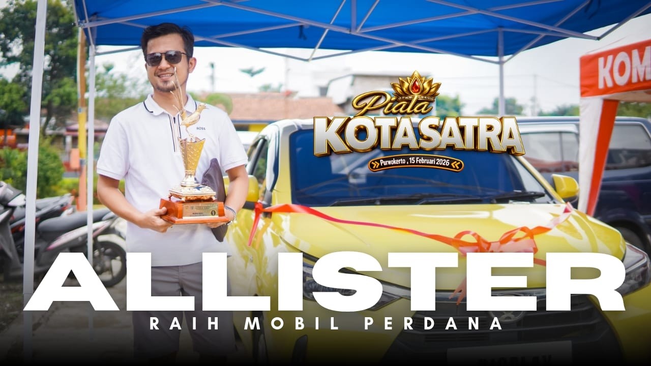 Mobil Perdana ALLISTER !! Piala Kota Satria