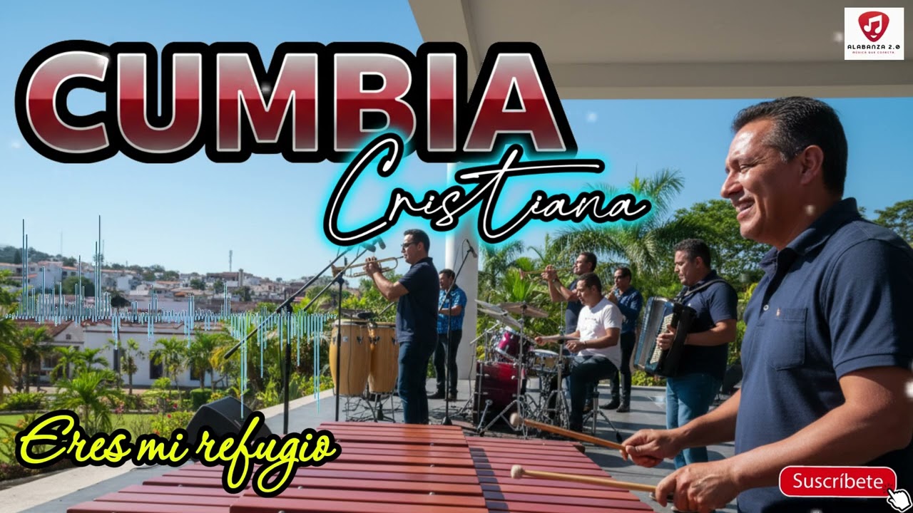 Eres Mi Refugio 🙌 | Cumbia Cristiana 2026 | Alabanza que Fortalece