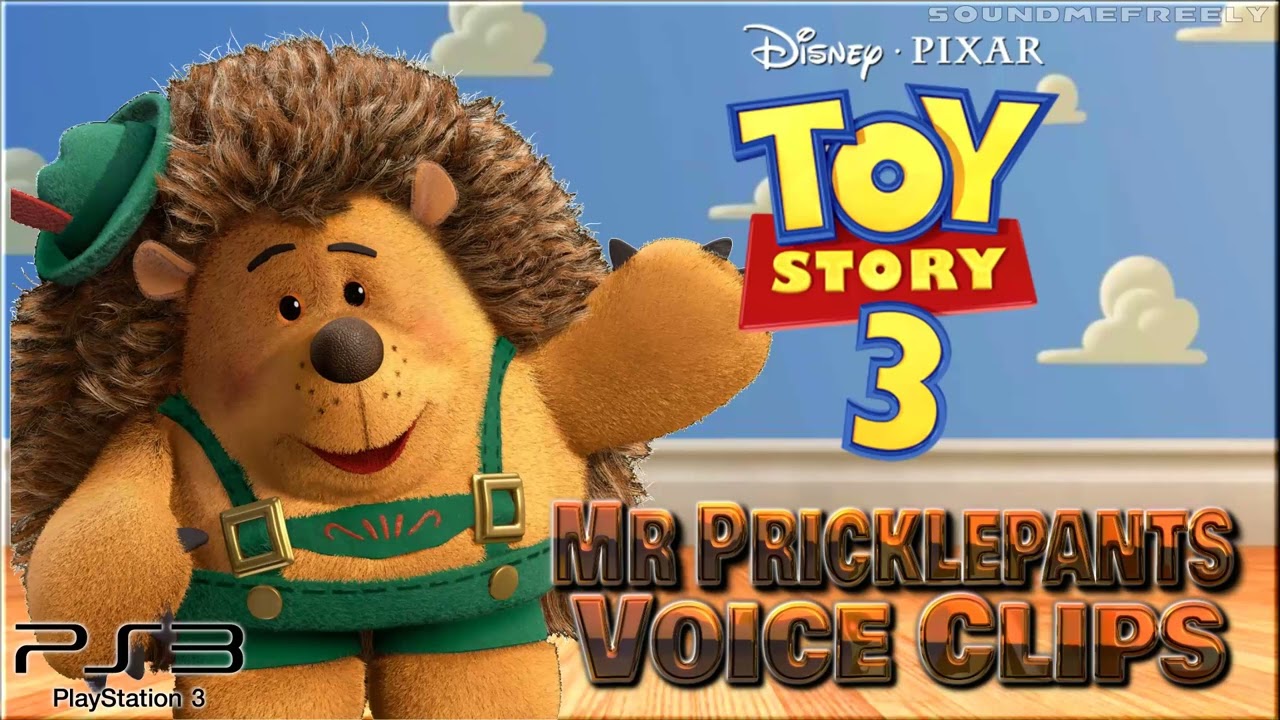All Mr. Pricklepants Voice Clips • Toy Story 3: The Video Game • (Timothy Dalton) All Voice Lines