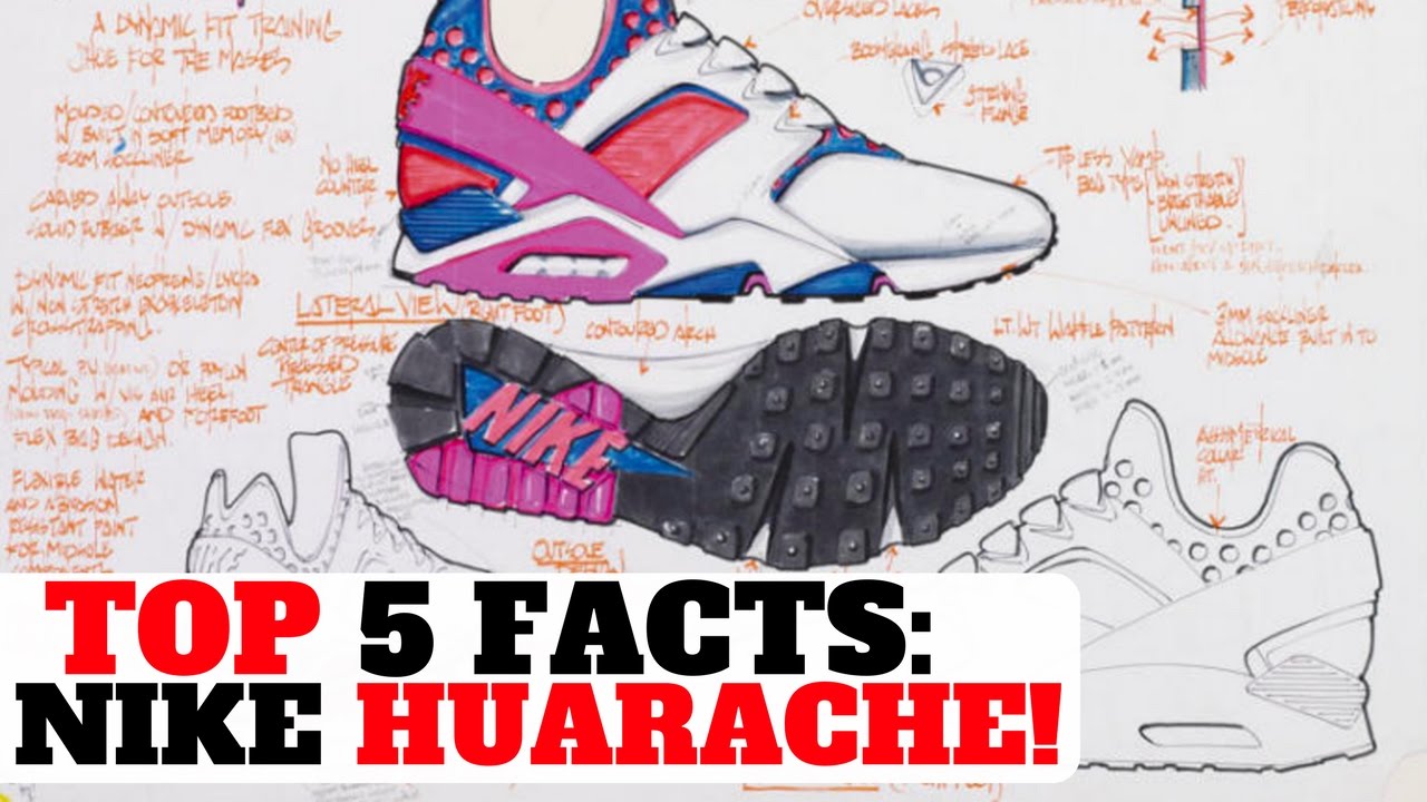 TOP 5 FACTS: NIKE AIR HUARACHE! (EVERYTHING YOU NEED TO KNOW)