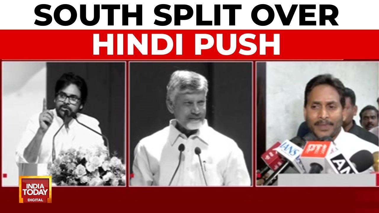 South's Language War: Andhra Leaders Back Hindi, Tamil Nadu's Stalin Calls It Divisive