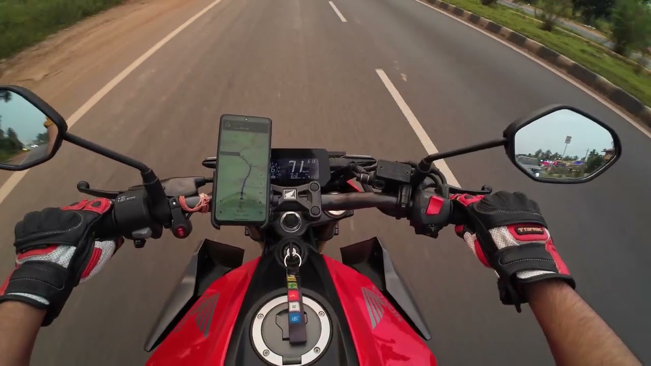 Taking my CB300F to YERMAL Beach | Chill Ride 