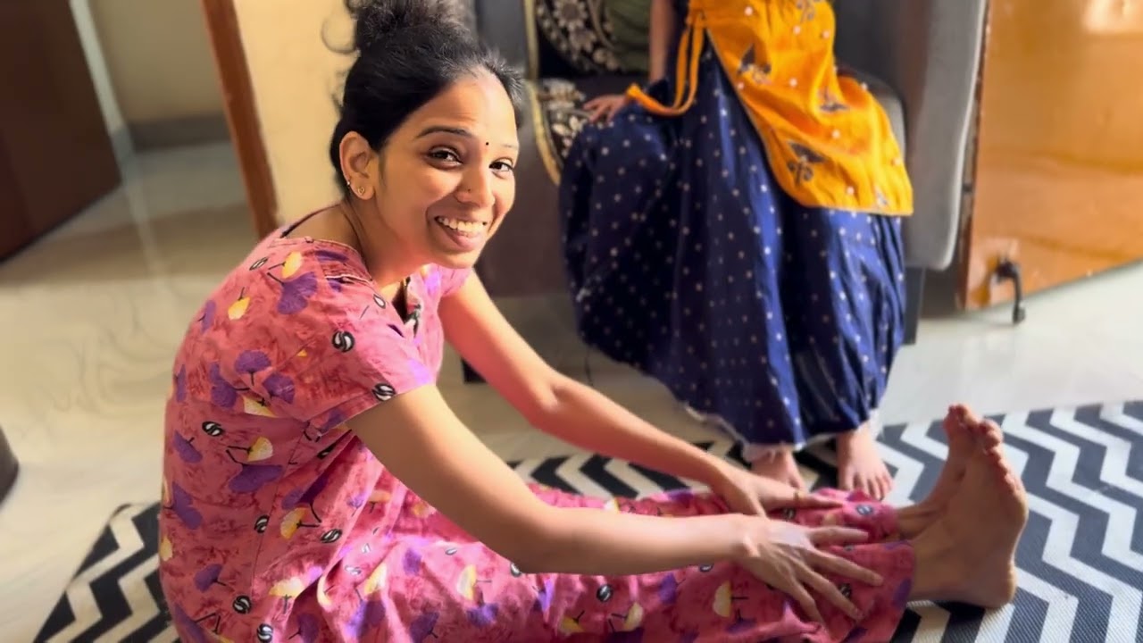 Sunday life- routine with kids // దువుడా వీళ్లతో అంత easy కాదు // మిట్టమాధ్యానం యోగ ఏంట్రా babuu 