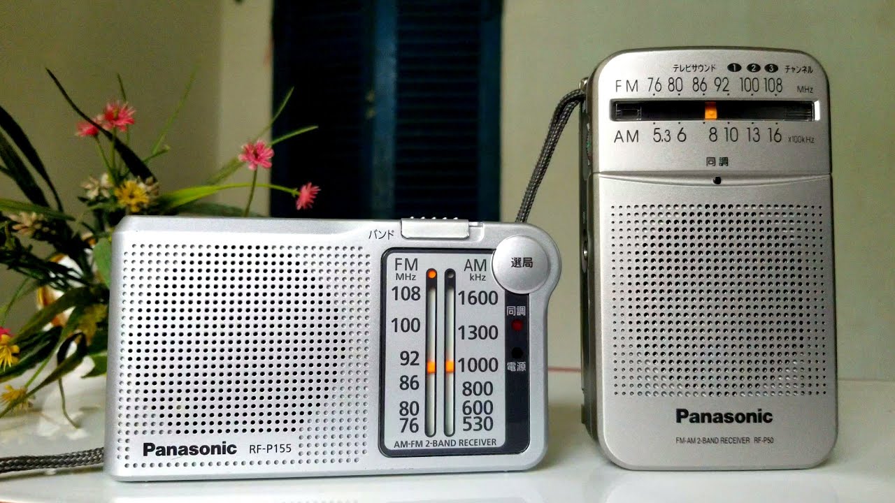 Đài radio giá rẻ Panasonic RF P50 và Panasonic RF P155