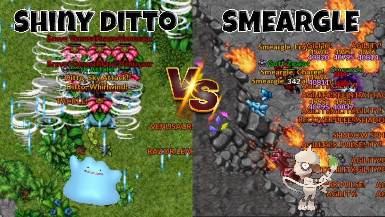 Shiny Ditto VS Smeargle