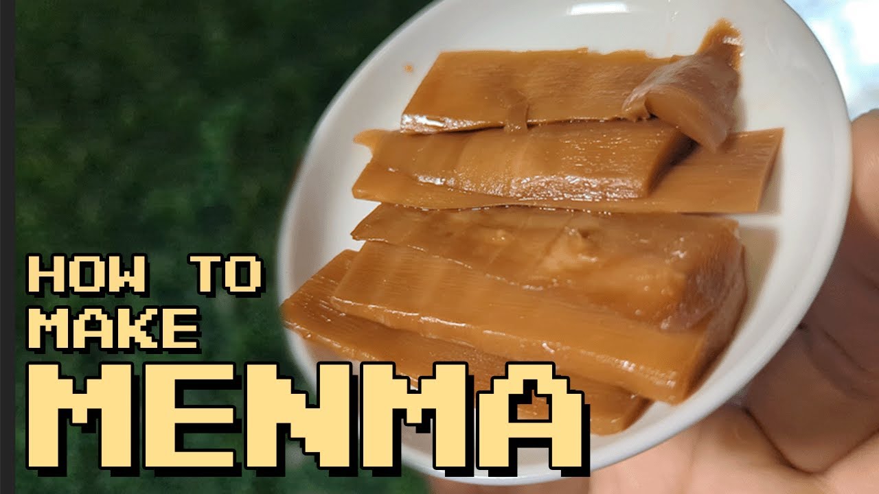 How to Make MENMA (Ramen Bamboo Topping) | Ramen Essentials