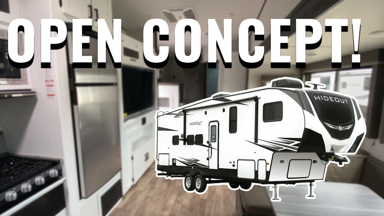 Open & Spacious Fifth Wheel | 2021 Hideout 301DBS