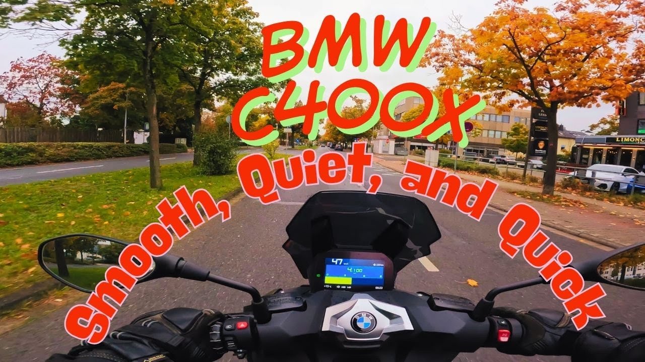 BMW C400X – The Surprising Little Scooter! Smooth, Quiet, and Quick