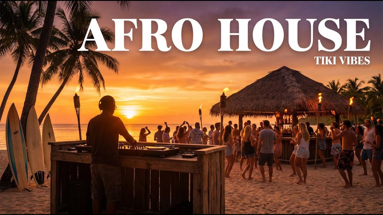 SUMMER AFRO HOUSE Sunset Mix - Coastal Night Drive 🌙🚗 Warm Basslines & Smooth Club Flow