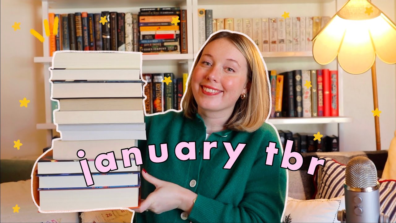 all the books I want to read in january! (my ambitious tbr!)