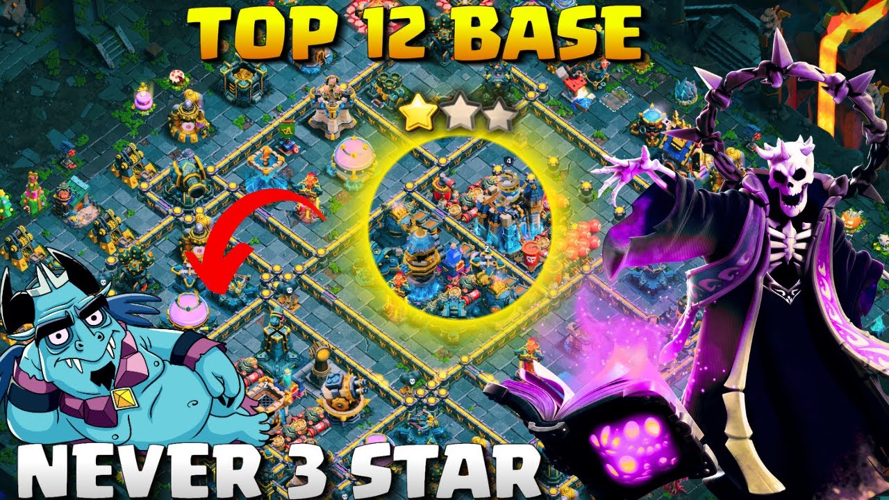 99% Only 1 Star TH18 Base With Link 🛡️ | NEW TH18 WAR & Legend League Base | Anti Meteor Golem | COC