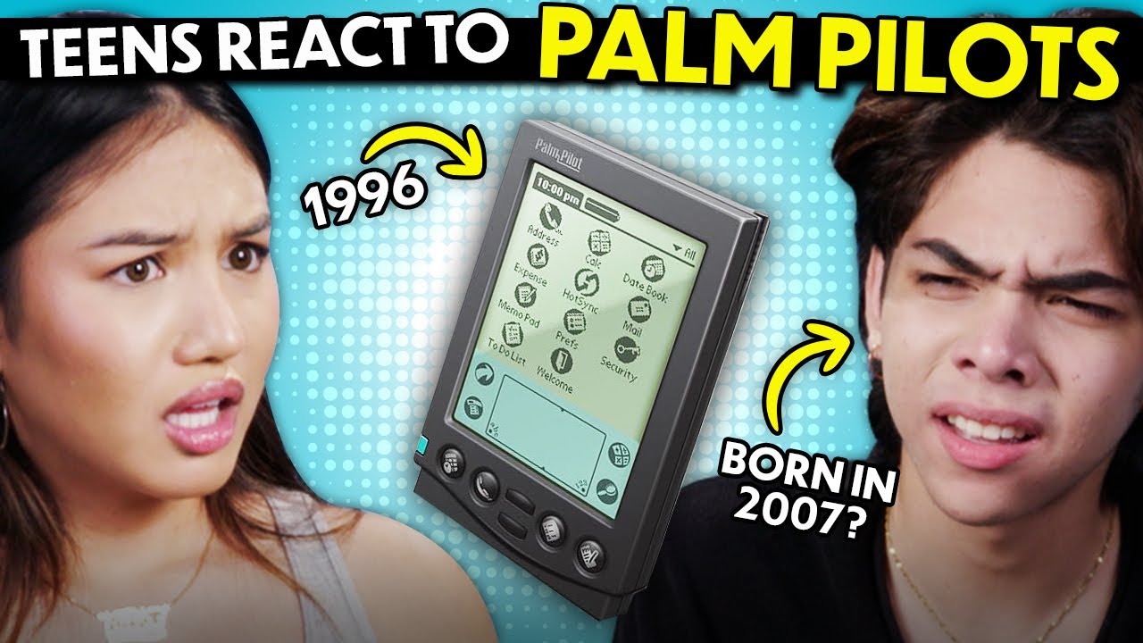 Teens React To Palm Pilots!!