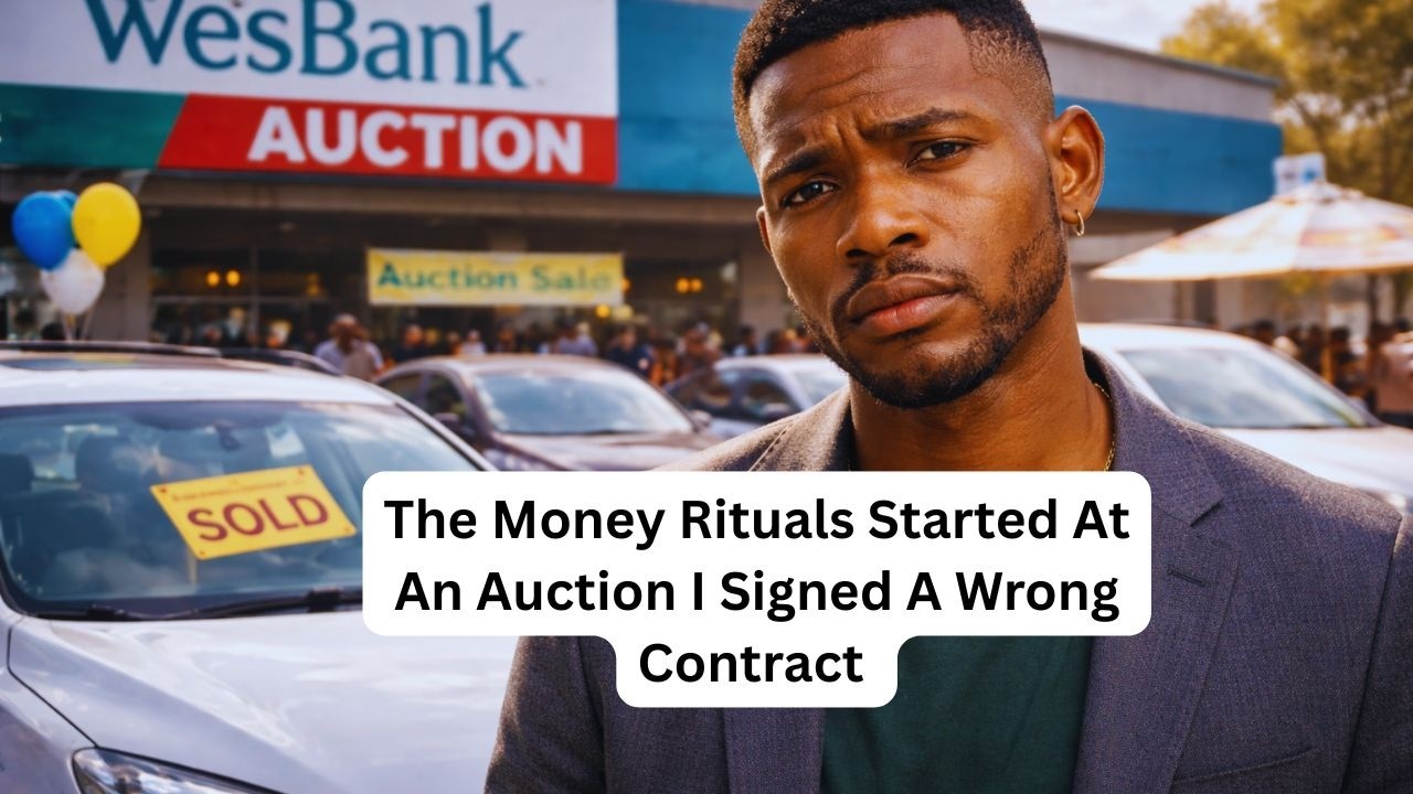 The Money Rituals Started At An Auction I Signed A Wrong Contract