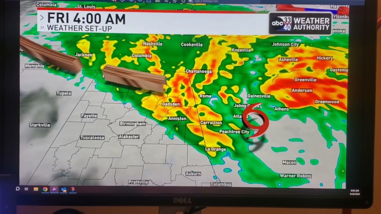 Helene morning forecast brief 9/26/2024