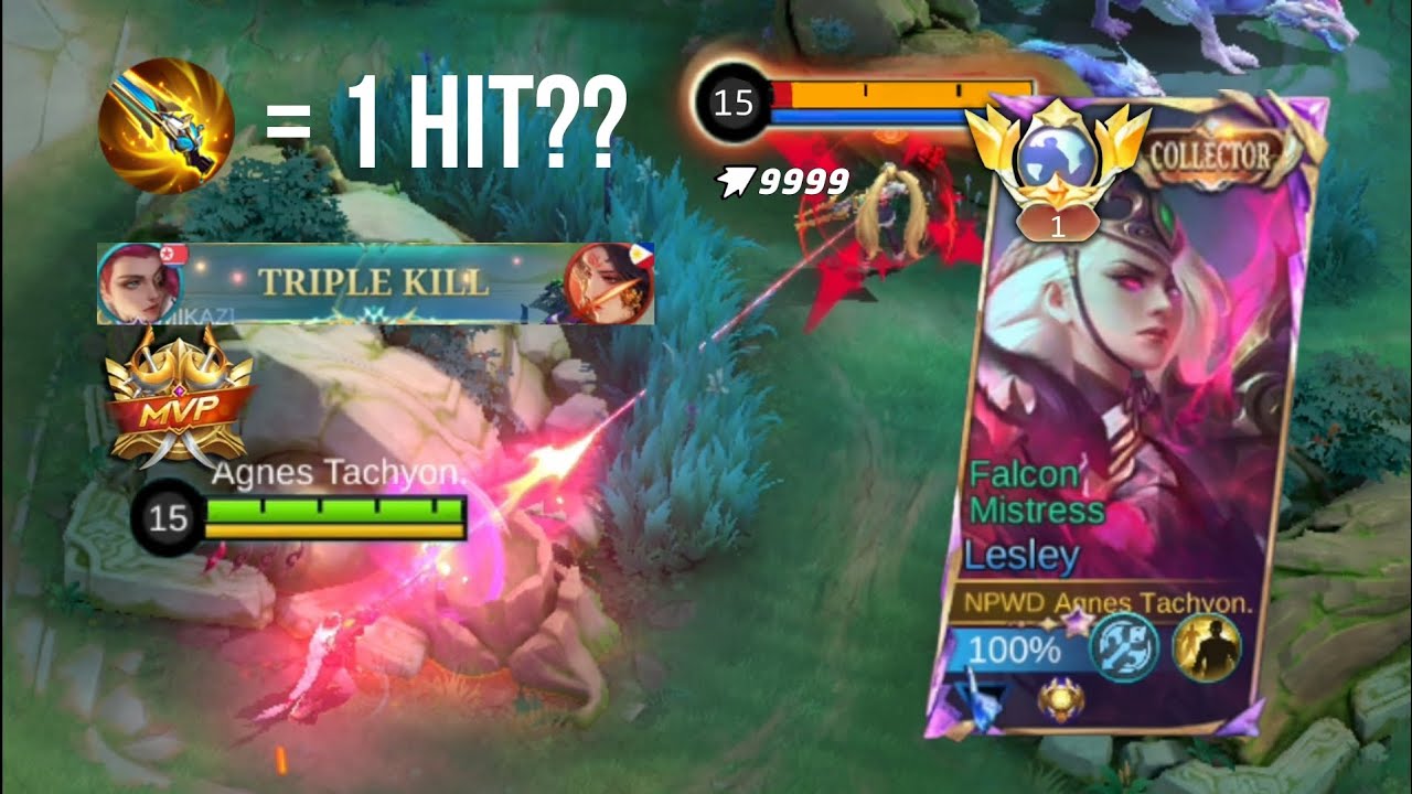 LESLEY ONE HIT TRUE DAMAGE TRIPLE KILL!!!! | NEW BEST LESLEY BUILD 2026