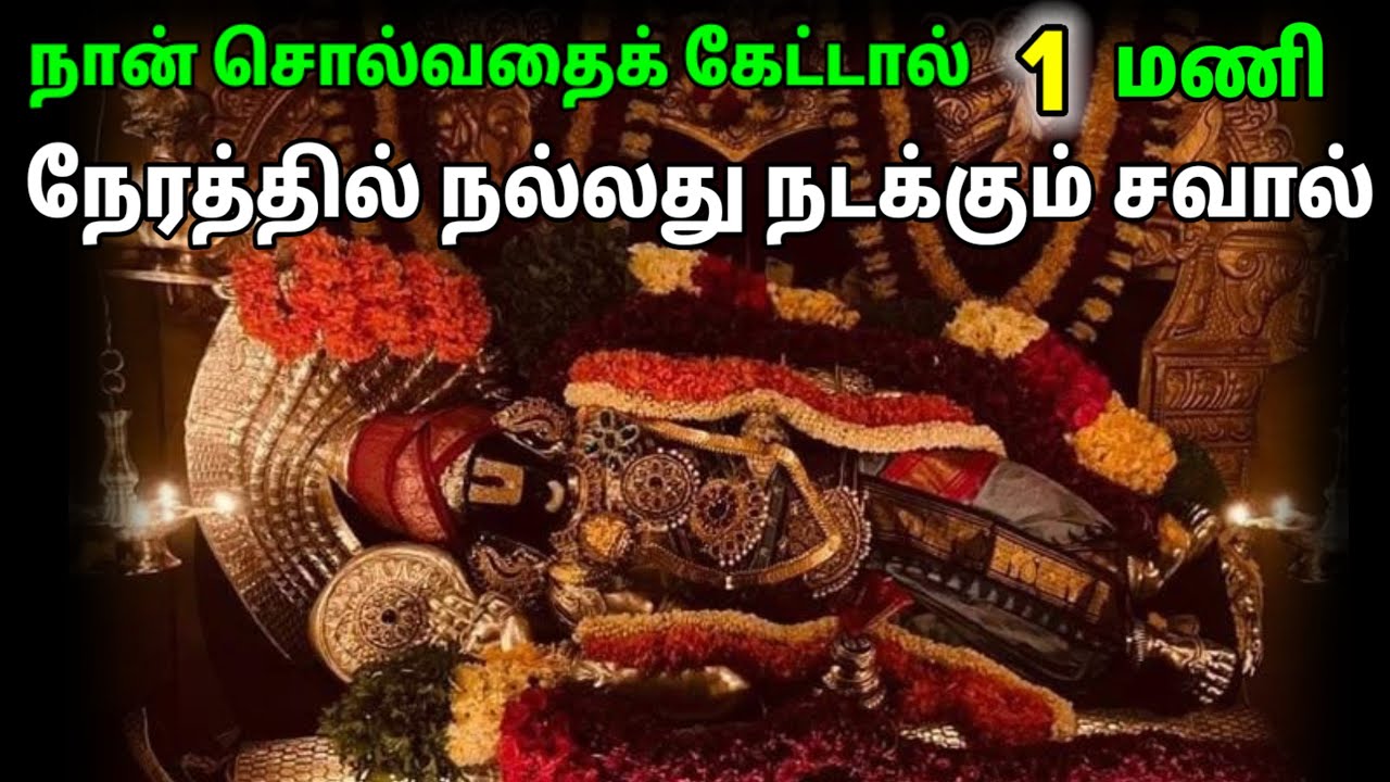 என்னை கண்ட ஒரு மணி நேரத்தில் உனக்கு நல்லது நடக்கும்/ #பெருமாள் #perumal
