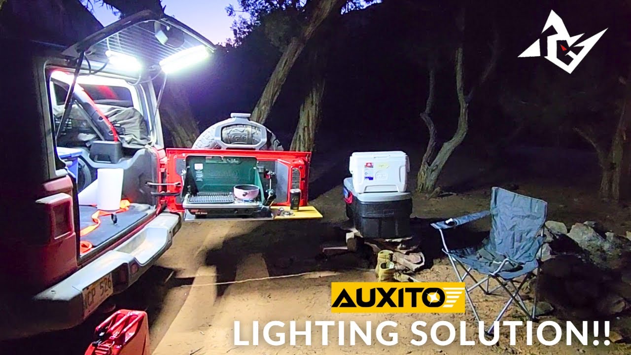 Overland Camp Lighting | Auxito LED Light Bars
