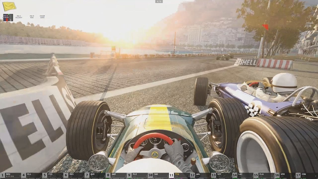 CLASSIC MONACO - 1960's F1 Race