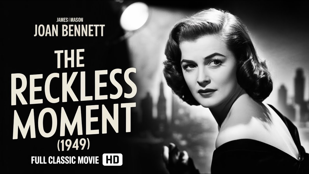 The Reckless Moment (1949) Classic Movie, Joan Bennett, James Mason | Full Classic Movie HD