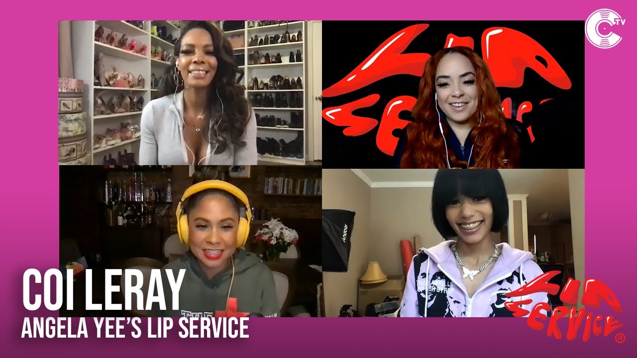 Coi Leray Talks Experimenting with Women and Family Drama on Angela Yee's Lip Service
