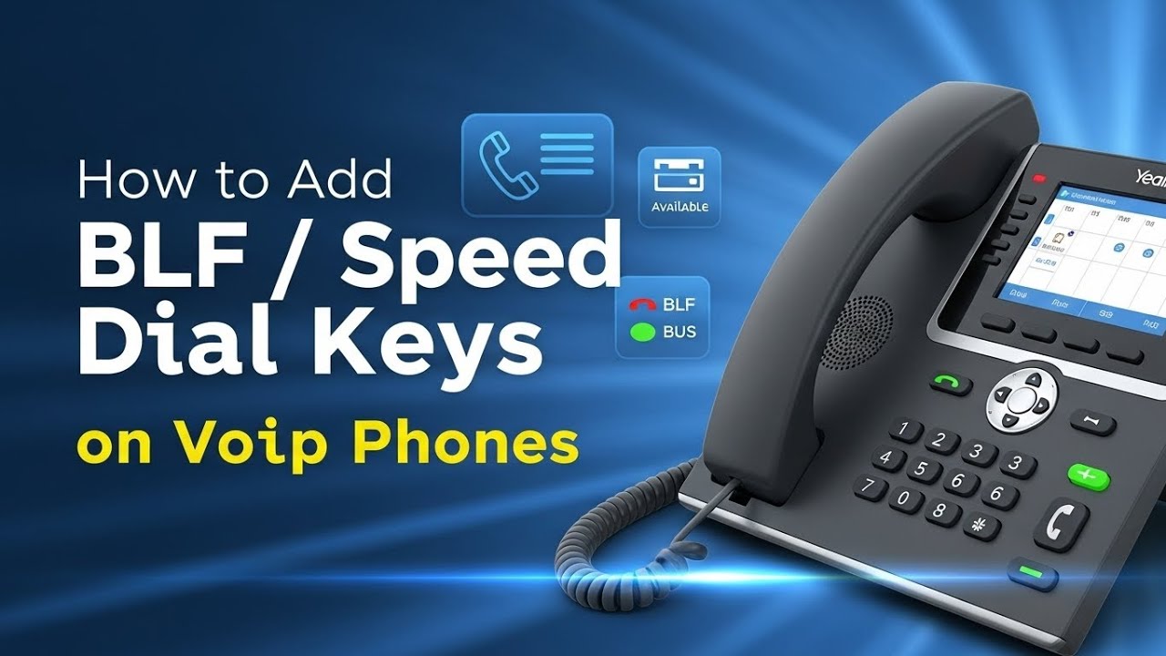 How to add BLF keys on IP phones