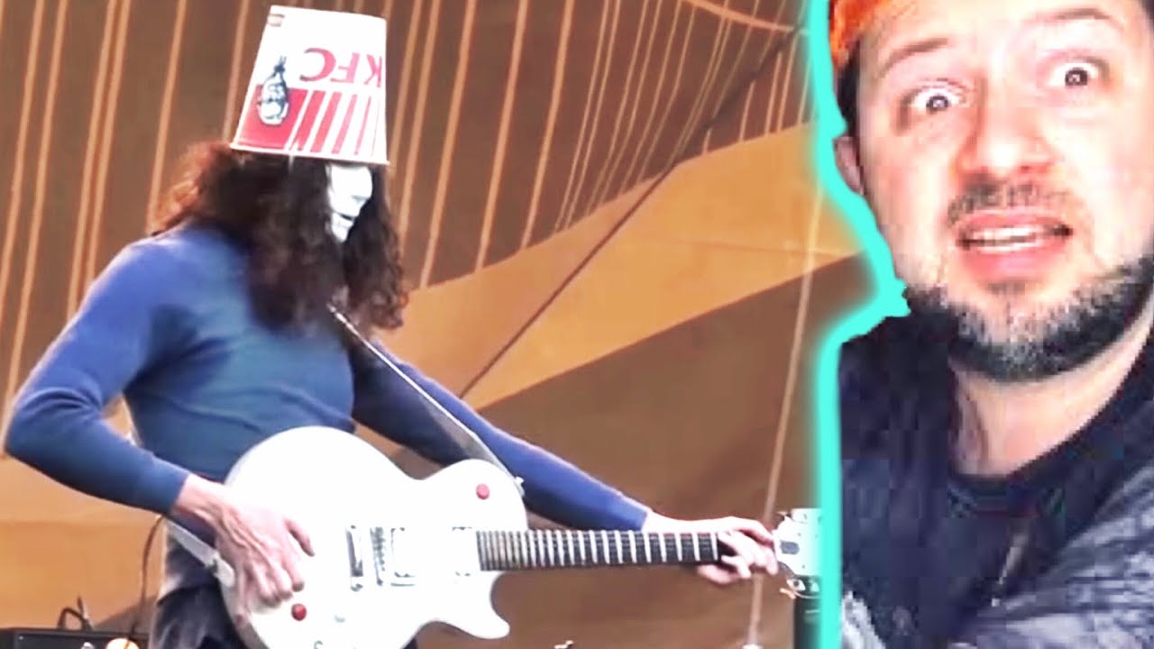 Musician REACTS BUCKETHEAD Frozen Brains Tell No Tales LIVE First Time Hearing Band Trio REACTION