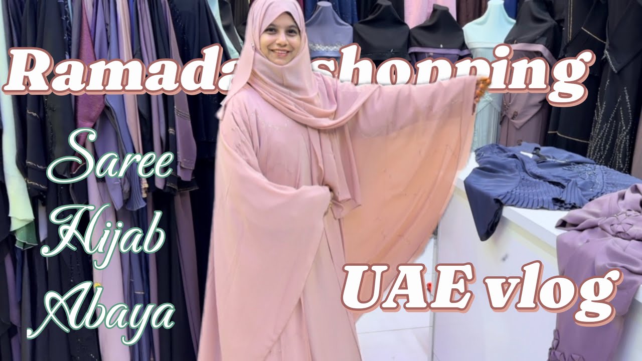 Ramadan shopping 🛍 Kambi pudavai // burka 